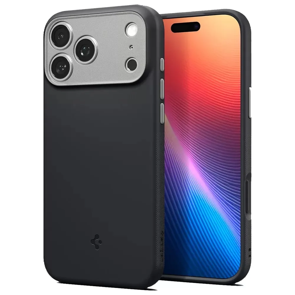 Чохол Spigen для iPhone 17 Pro Max, Nano Pop MagFit, Black Sesame