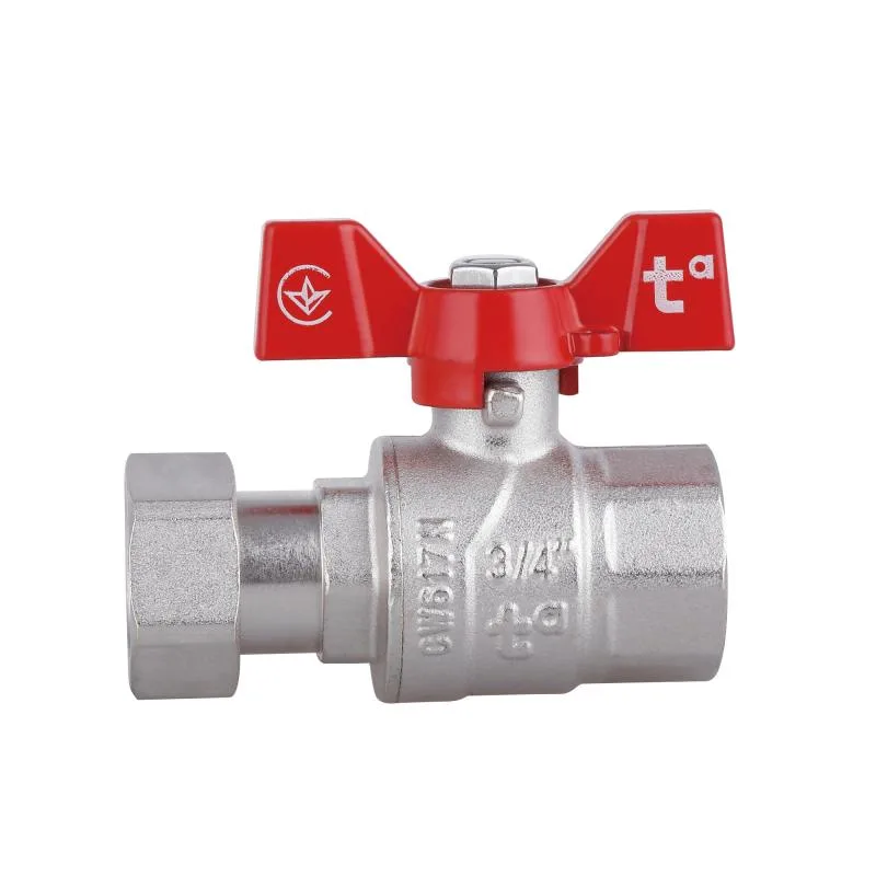 Кран кульовий 3/4" ВР запірний латунний Thermo Alliance Forte для води
