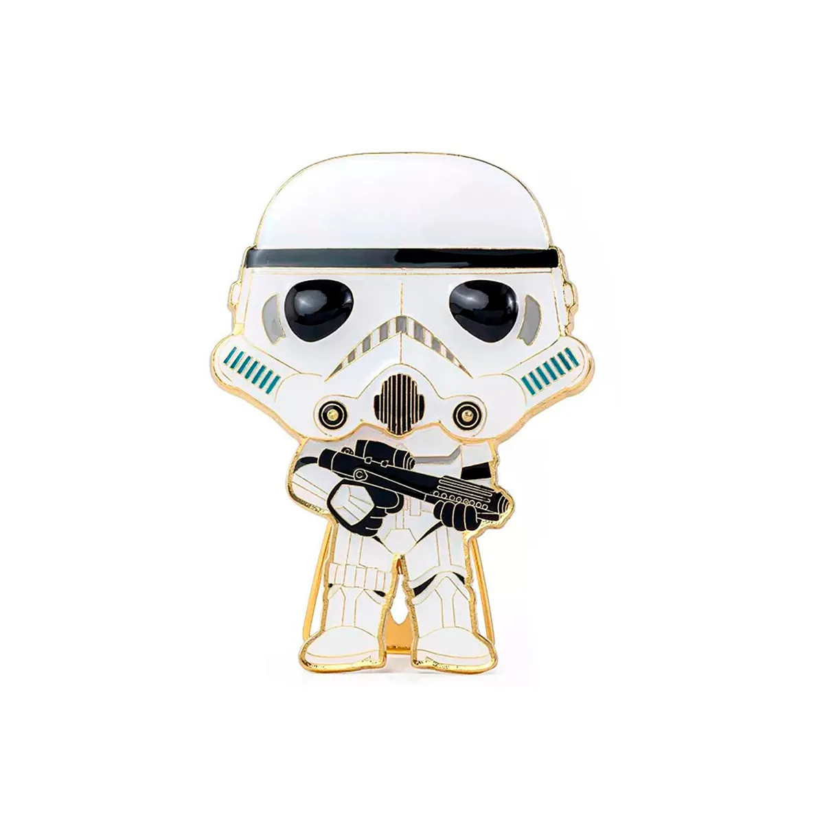 Пін Funko Зоряні війни Штурмовик зі зброєю емальована сталь 10 см
