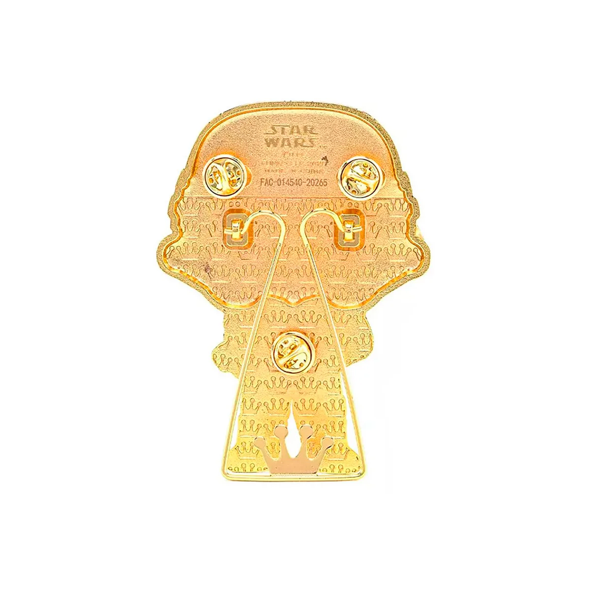 Пін Funko Зоряні війни Штурмовик зі зброєю емальована сталь 10 см