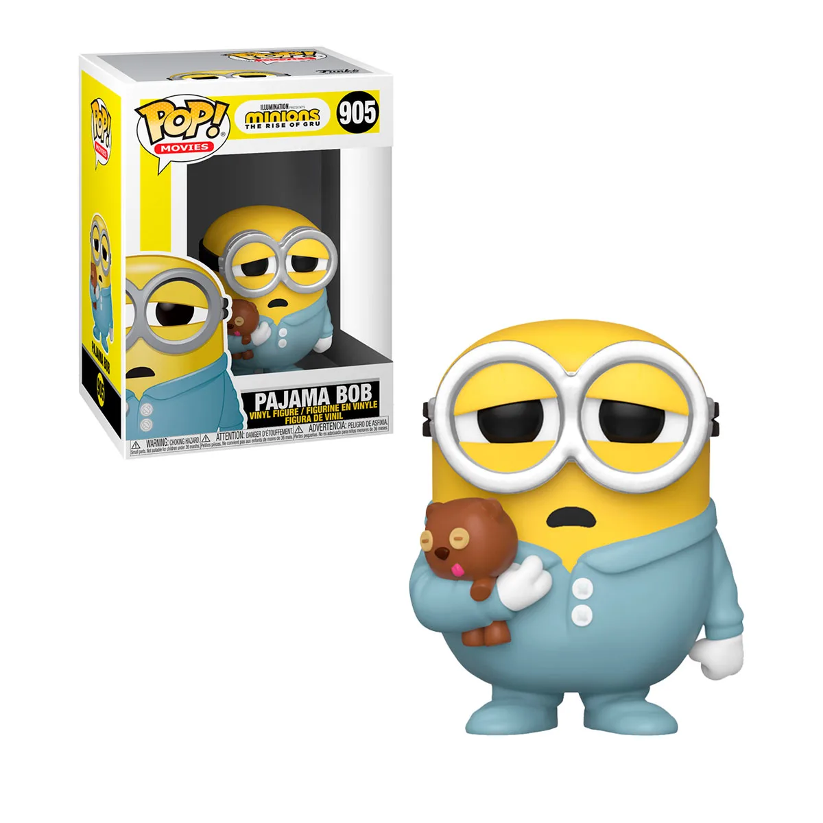 Ігрова фігурка Funko POP! Вінілова 9,5 см Посіпаки 2 Боб у піжамі