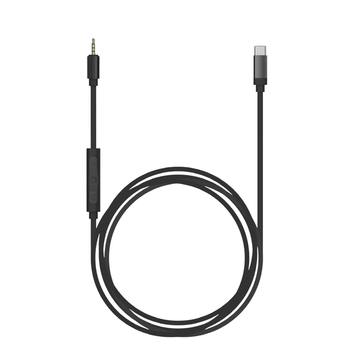 Кабель Koss USB-C 1,2 м чорний для навушників