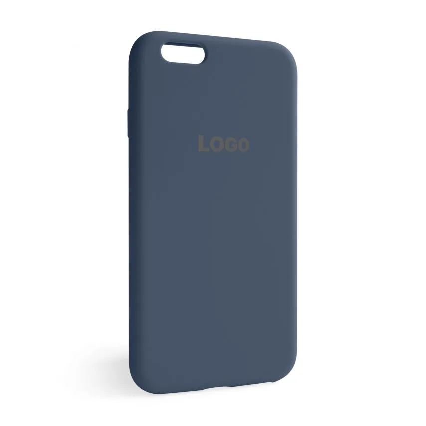 Чохол Silicone Case для Apple iPhone силікон 6s сірий