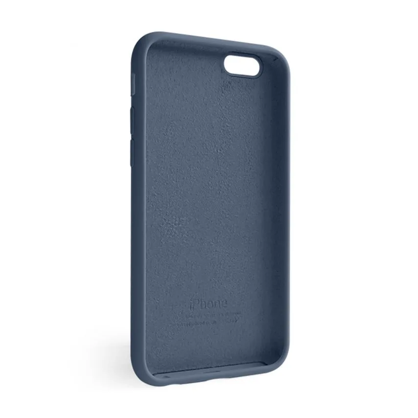 Чохол Silicone Case для Apple iPhone силікон 6s сірий