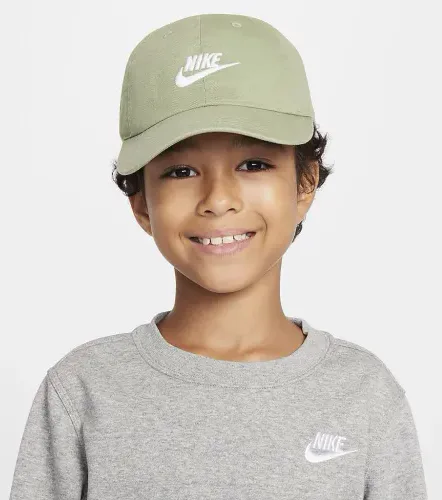 Кепка NIKE 100% бавовна 1SIZE хакі для дітей