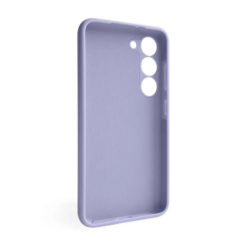 Чохол силіконовий для Samsung S23/S911 лавандовий