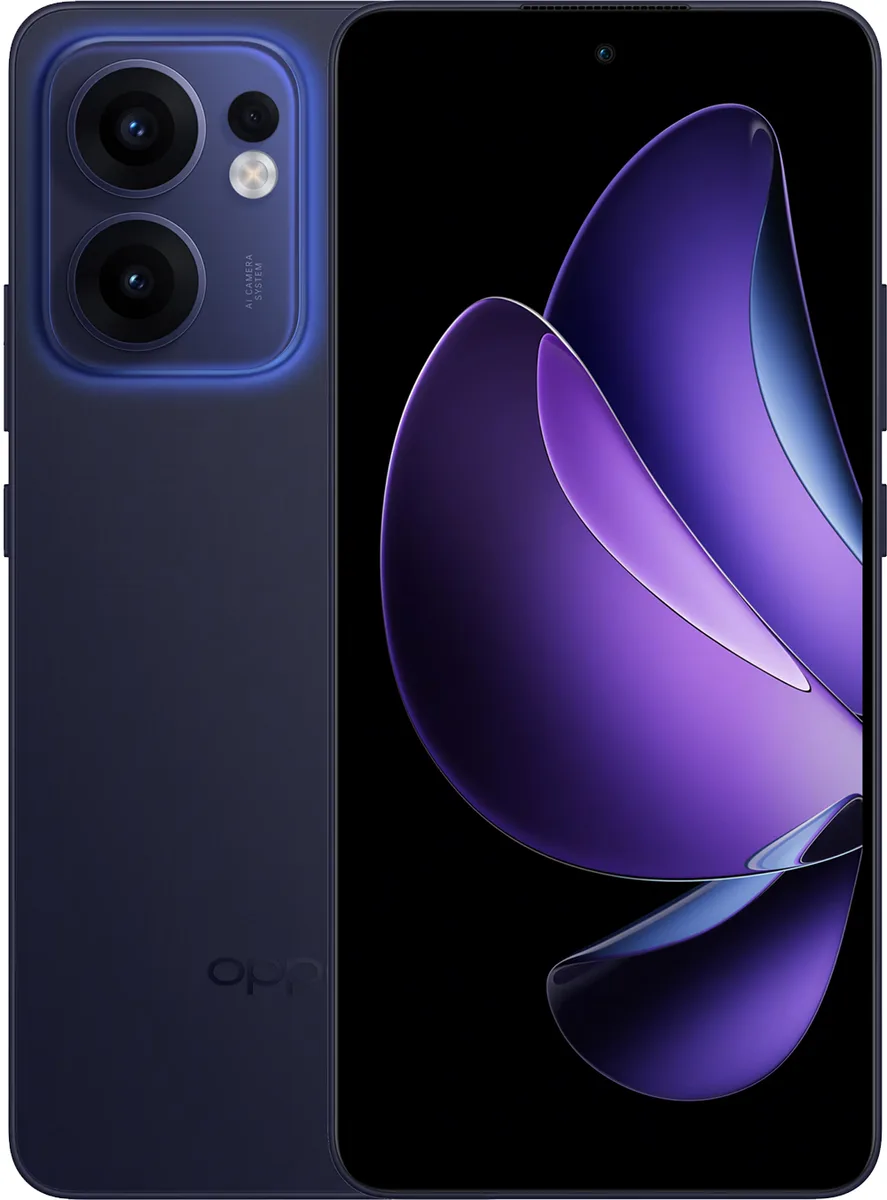 Смартфон OPPO 6.59" AMOLED 12ГБ 256ГБ Синій