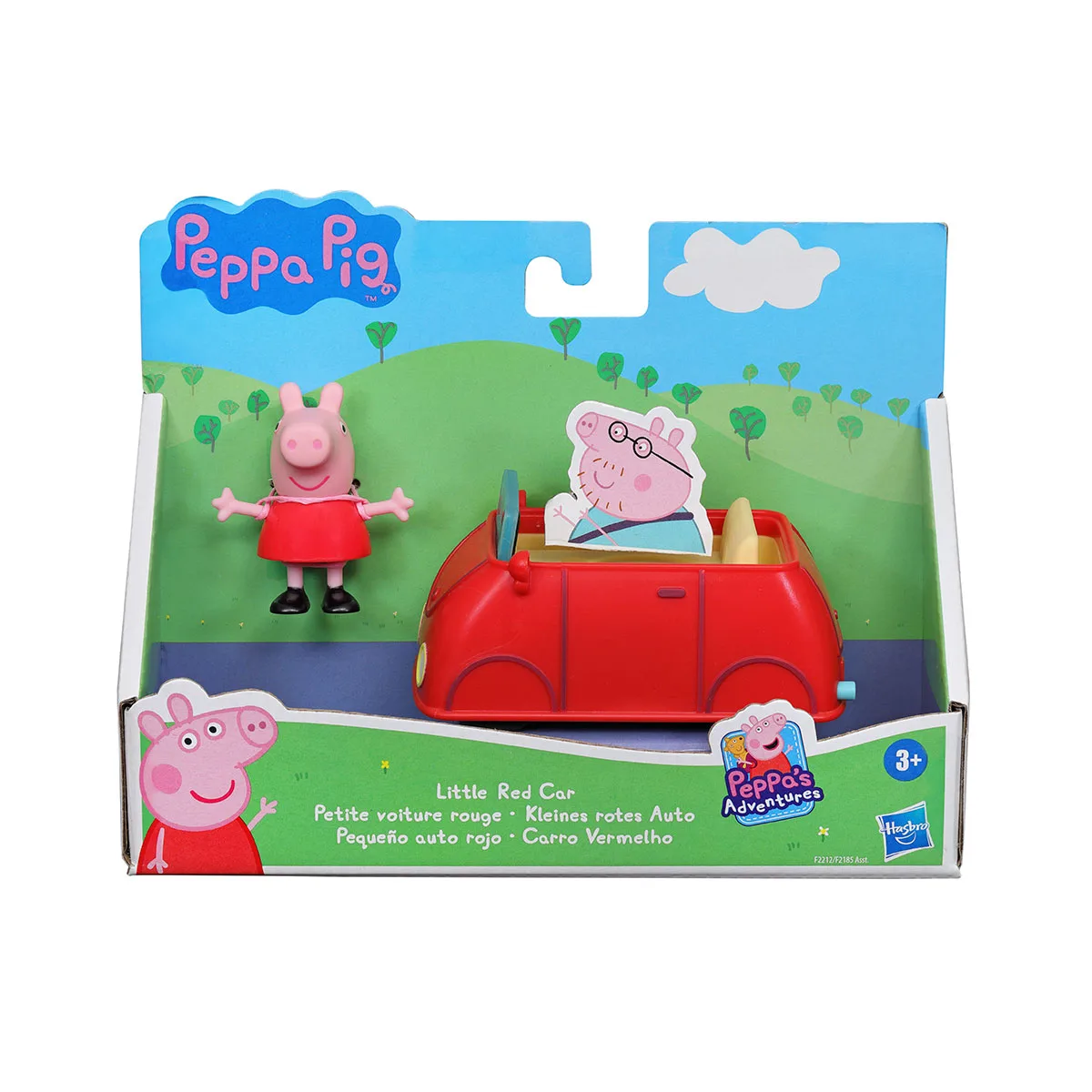 Ігровий набір Peppa Pig Машинка 8,1х16,5х21,6 см полімерний