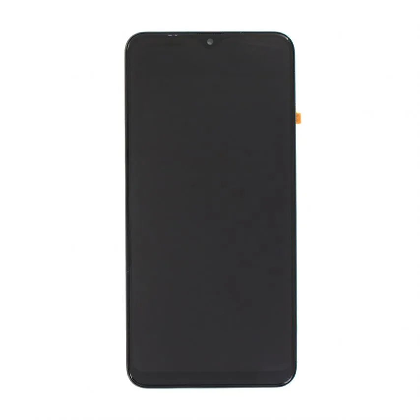 Дисплей Samsung AMOLED 6,2" чорний з сенсором і рамкою Service Original