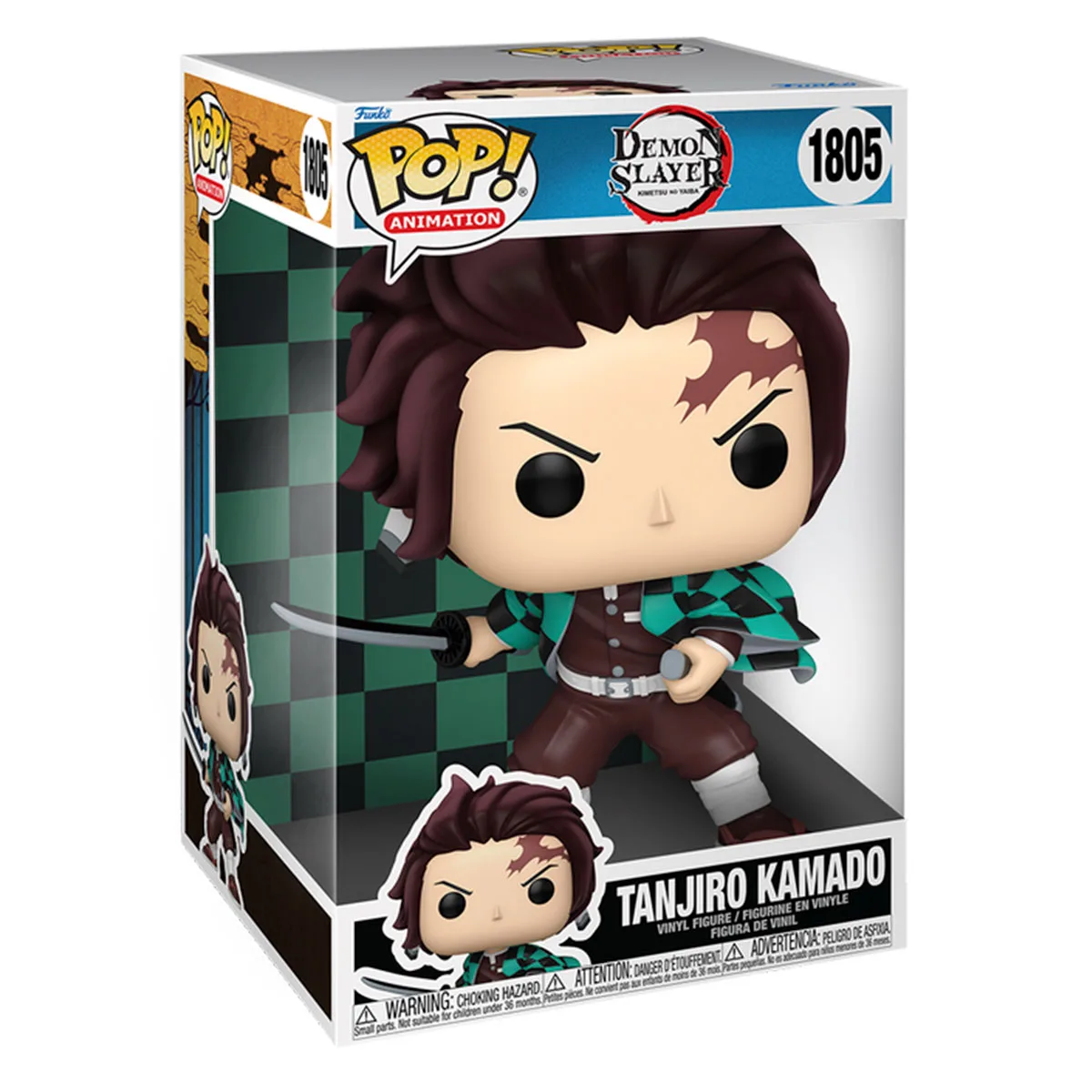 Ігрова фігурка Funko POP! Вінілова 27 см Вбивця демонів Камадо Танджіро