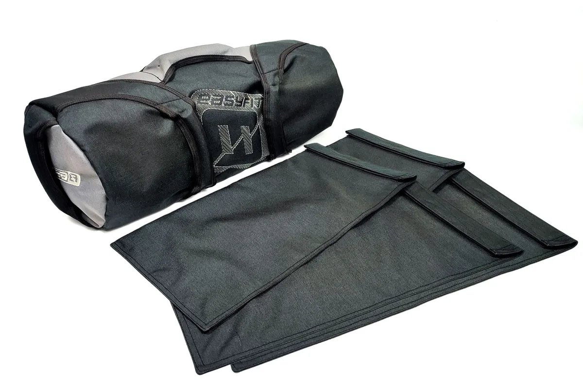 Сумка для кросфіта EasyFit Cordura 1050D 60х20 см Чорна