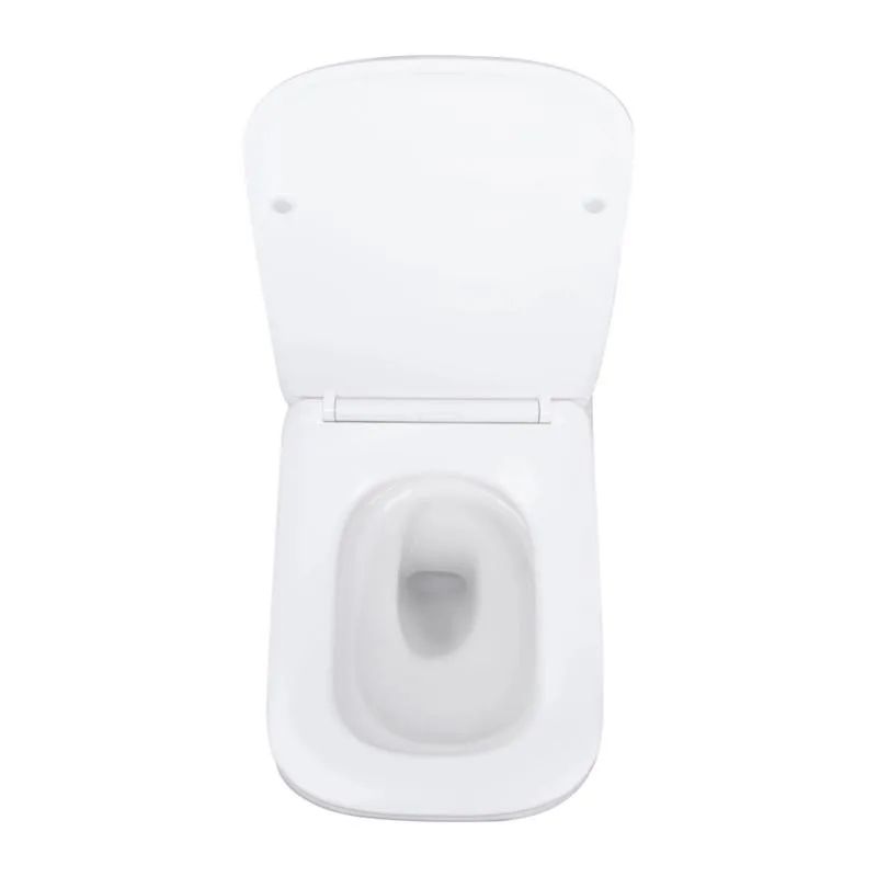 Подвесной унитаз Qtap Tern Ultra Quiet керамика 345х525х360 мм белый