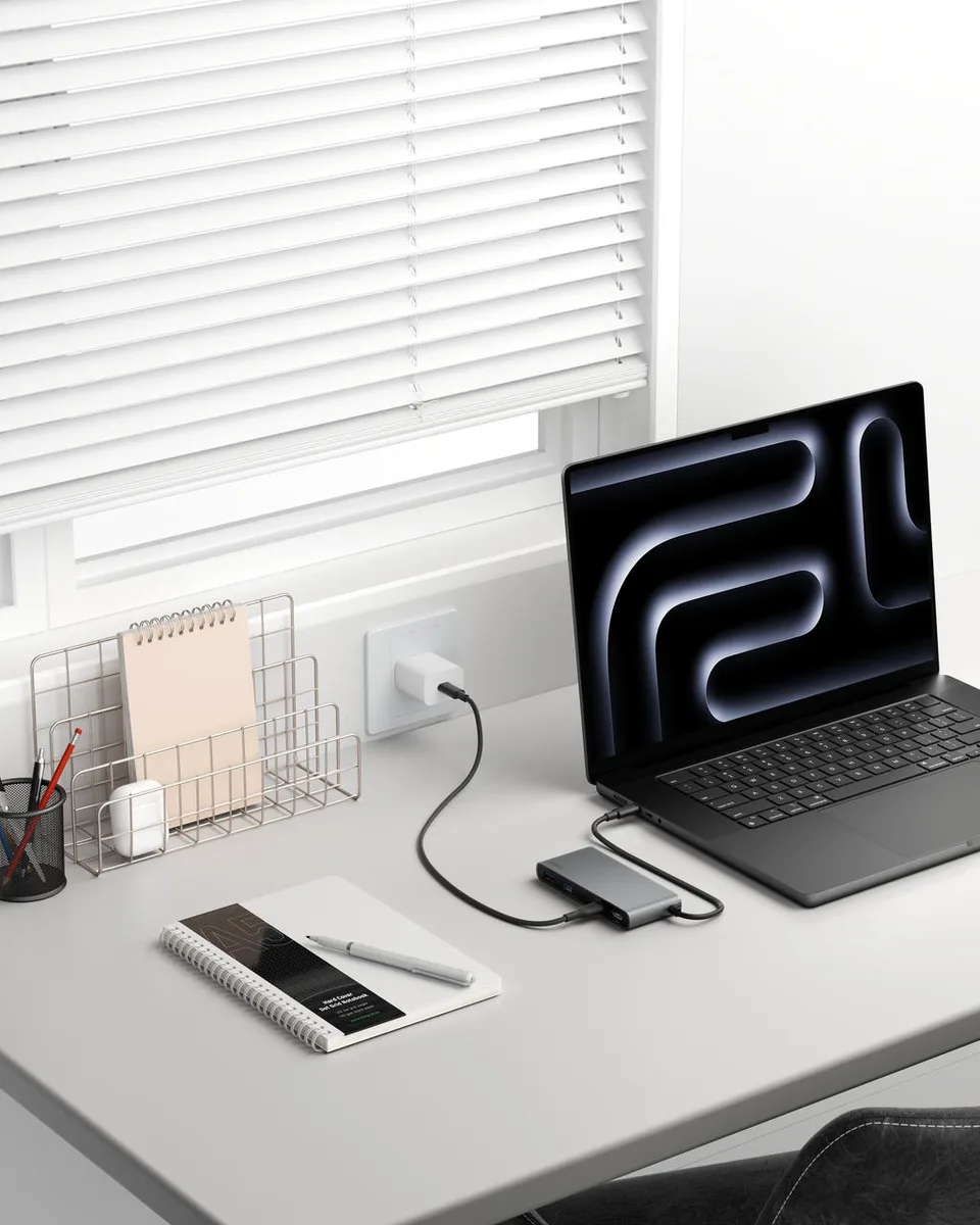 Хаб Belkin USB-C 7в1 Multiport Dock 100Вт