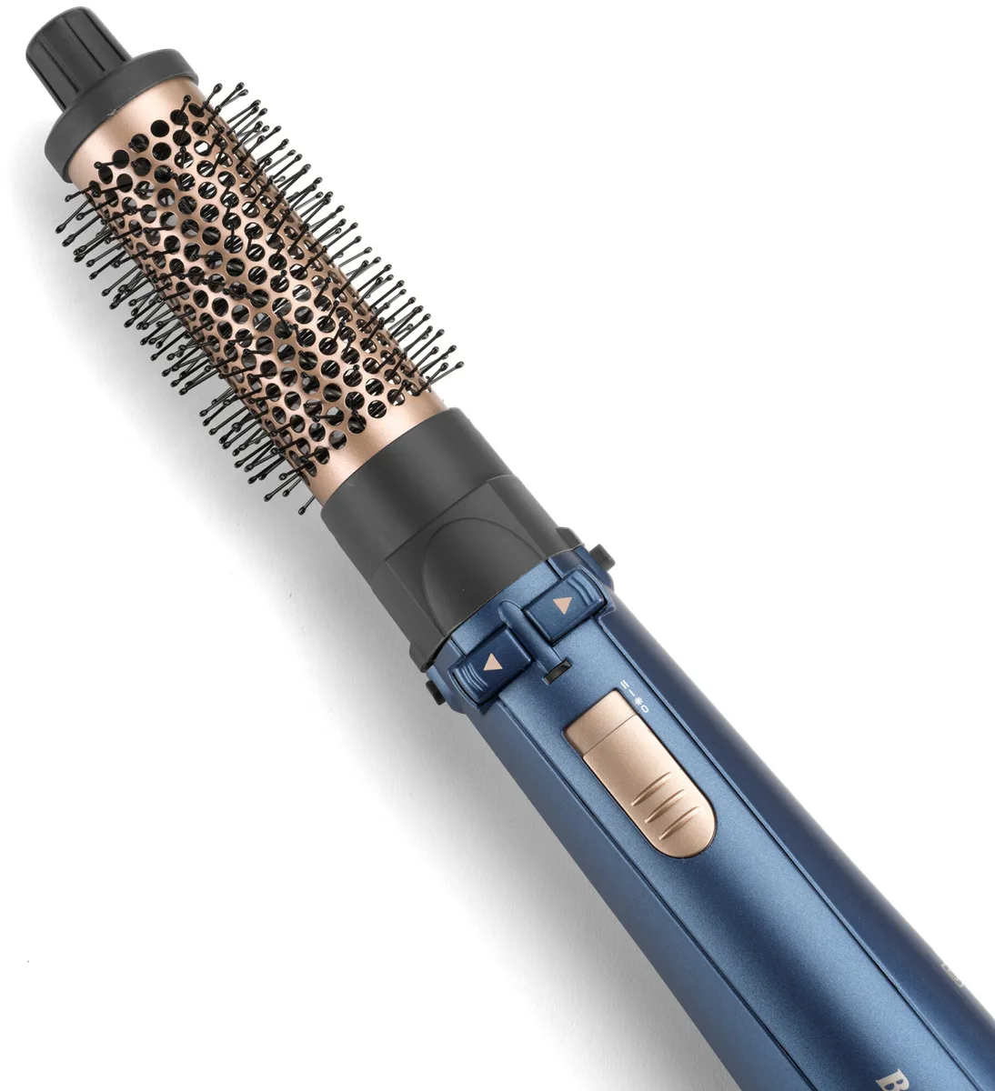 Фен-щетка Babyliss Style Pro, 1000 Вт, 2 режима, ионизация, холодный обдув, чехол для хранения, керамическое покрытие, синий