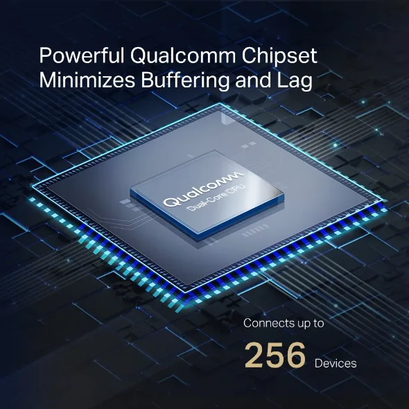 Маршрутизатор MERCUSYS AX3000 WiFi 6 3 порти LAN 1 порт WAN чорний