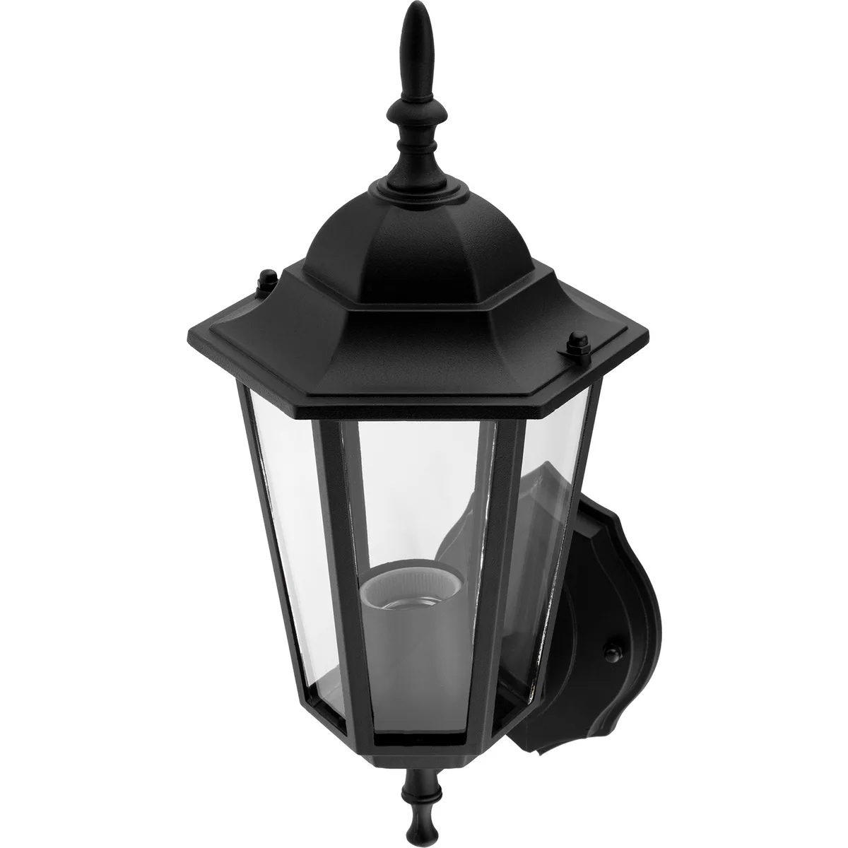 Настенный светильник LumiLED алюминий 360х210 мм черный мат E27 IP44