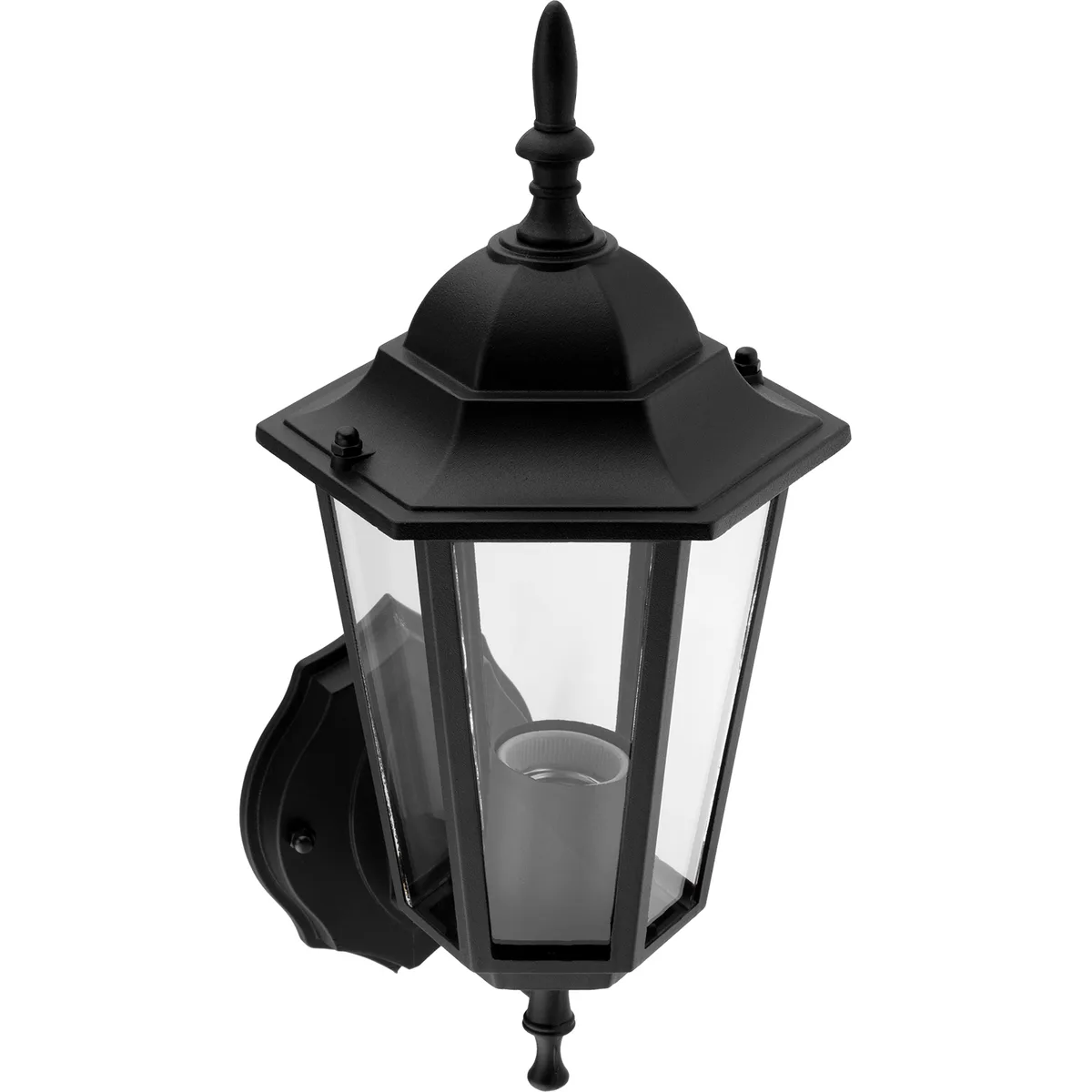 Настенный светильник LumiLED алюминий 360х210 мм черный мат E27 IP44