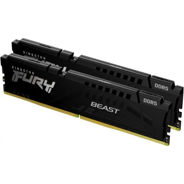 Пам'ять ПК Kingston DDR5 64GB KIT (32GBx2) 5600 FURY Beast