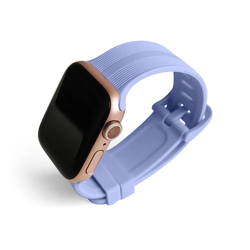 Ремінець Apple силіконовий 38-40мм S/M фіолетовий