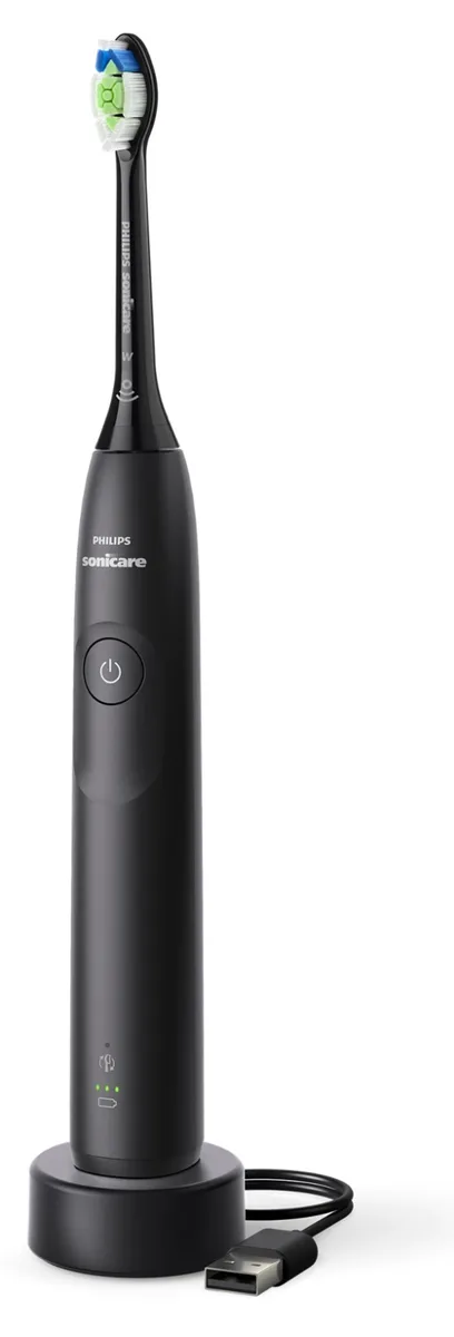 Зубна електрощітка Philips ультразвукова чорна 62000 рухів на хвилину