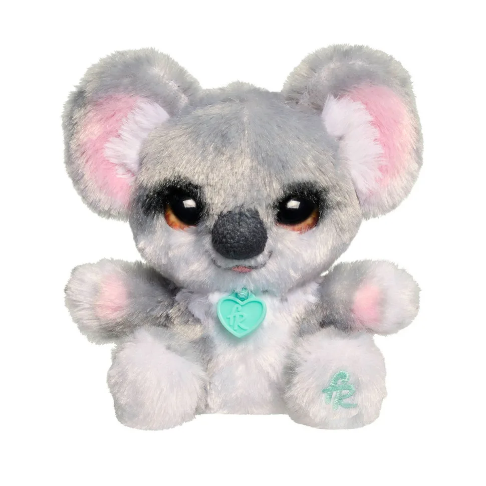 Интерактивная игрушка коала 10,5 см пластик розовая