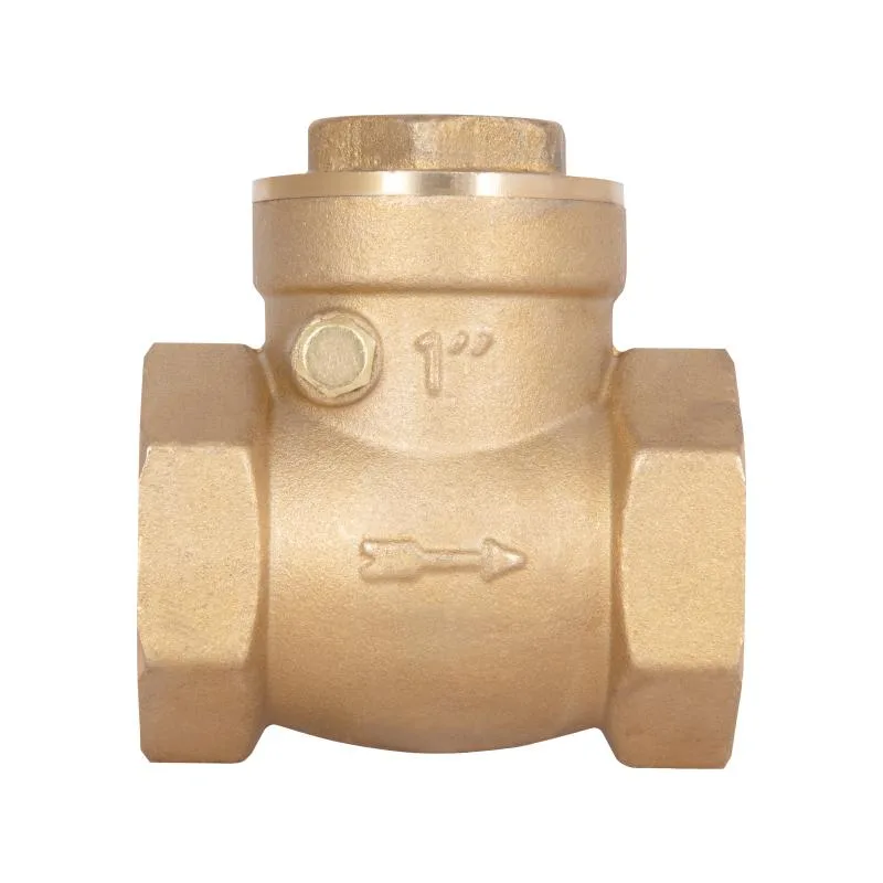 Обратный клапан 1" латунный Thermo Alliance SD242W25 для систем отопления и водоснабжения