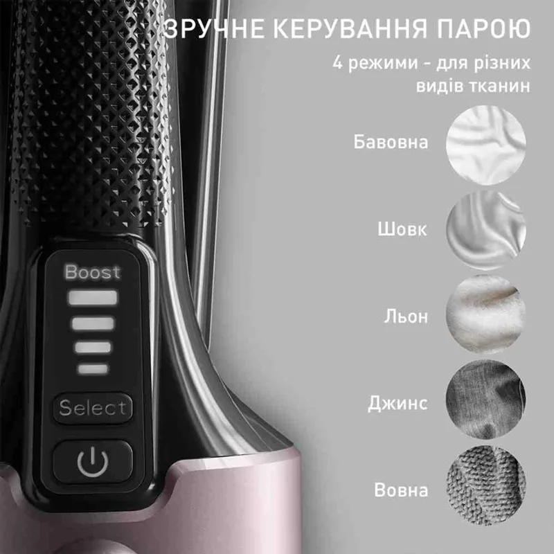 Відпарювач Tefal 1800 Вт керамічний чорний 0,18 л 35 г/хв