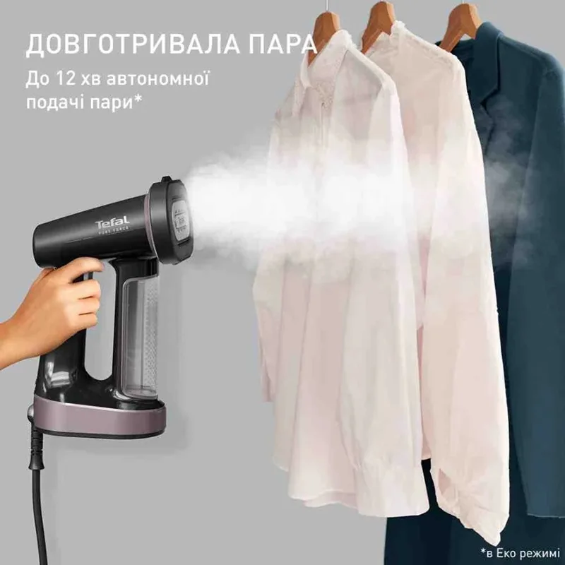 Відпарювач Tefal 1800 Вт керамічний чорний 0,18 л 35 г/хв