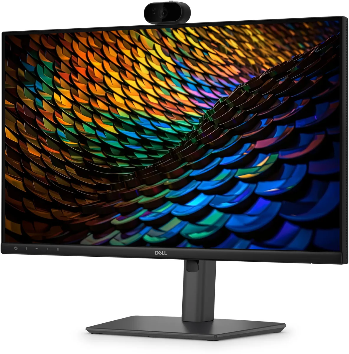 Монітор Dell IPS 23.8" Full HD 120Hz USB-C з вебкамерою та динаміками