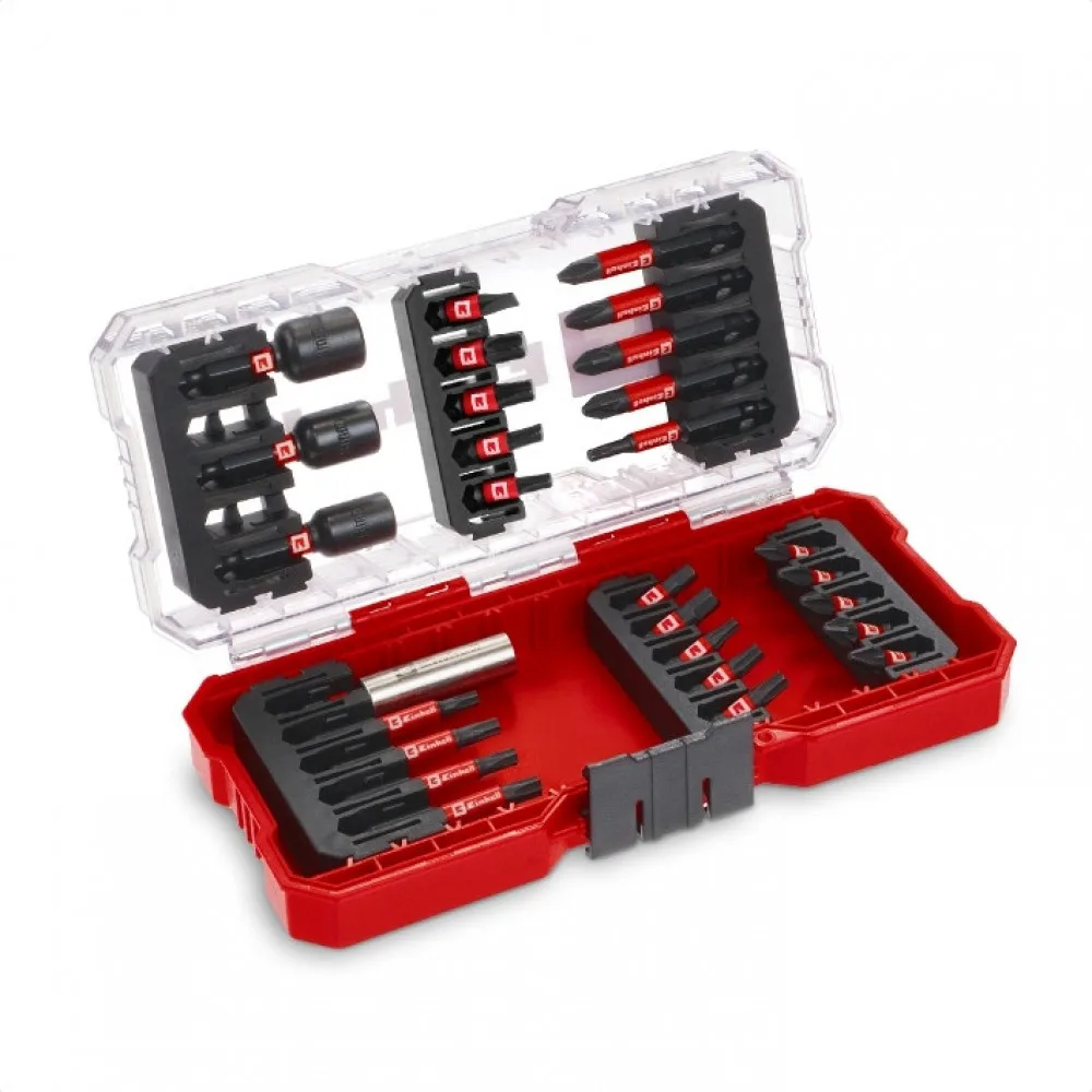 Комплект насадок и головок Einhell, 1/4", в кейсе, 28 шт.