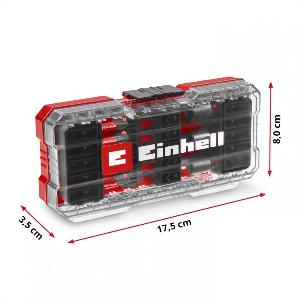 Комплект насадок и головок Einhell, 1/4", в кейсе, 28 шт.