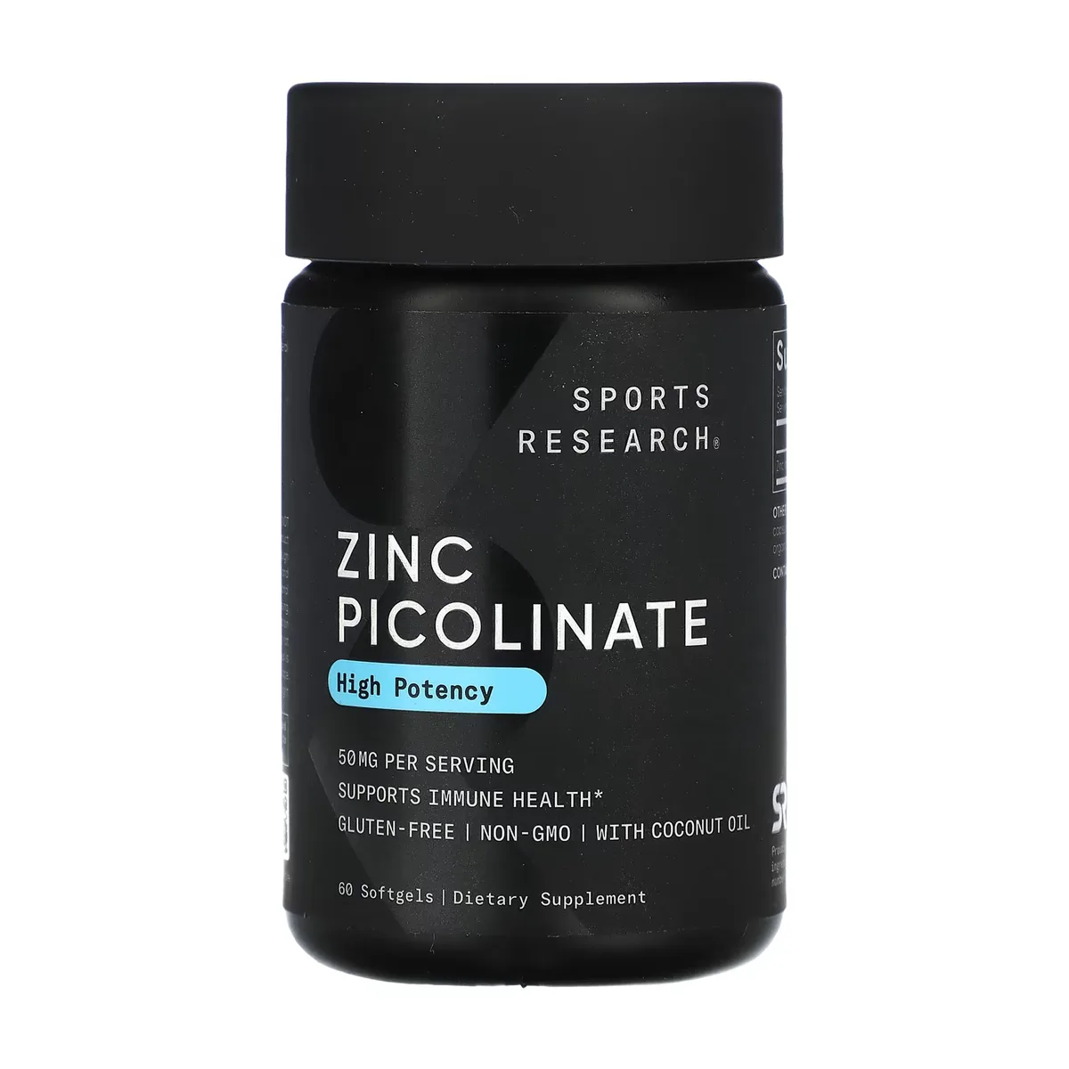 Zinc Picolinate Sport Research мягкие капсулы 50 мг 60 шт