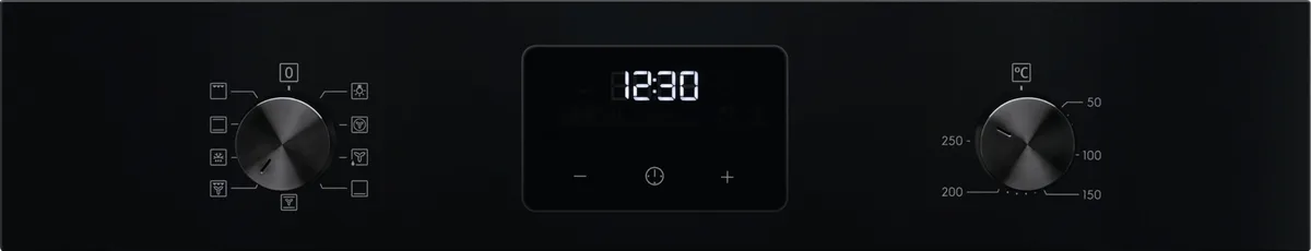 Електрична духова шафа Electrolux, об'єм 65л, клас енергоефективності A, з дисплеєм, конвекцією та телескопічними направляючими, ч