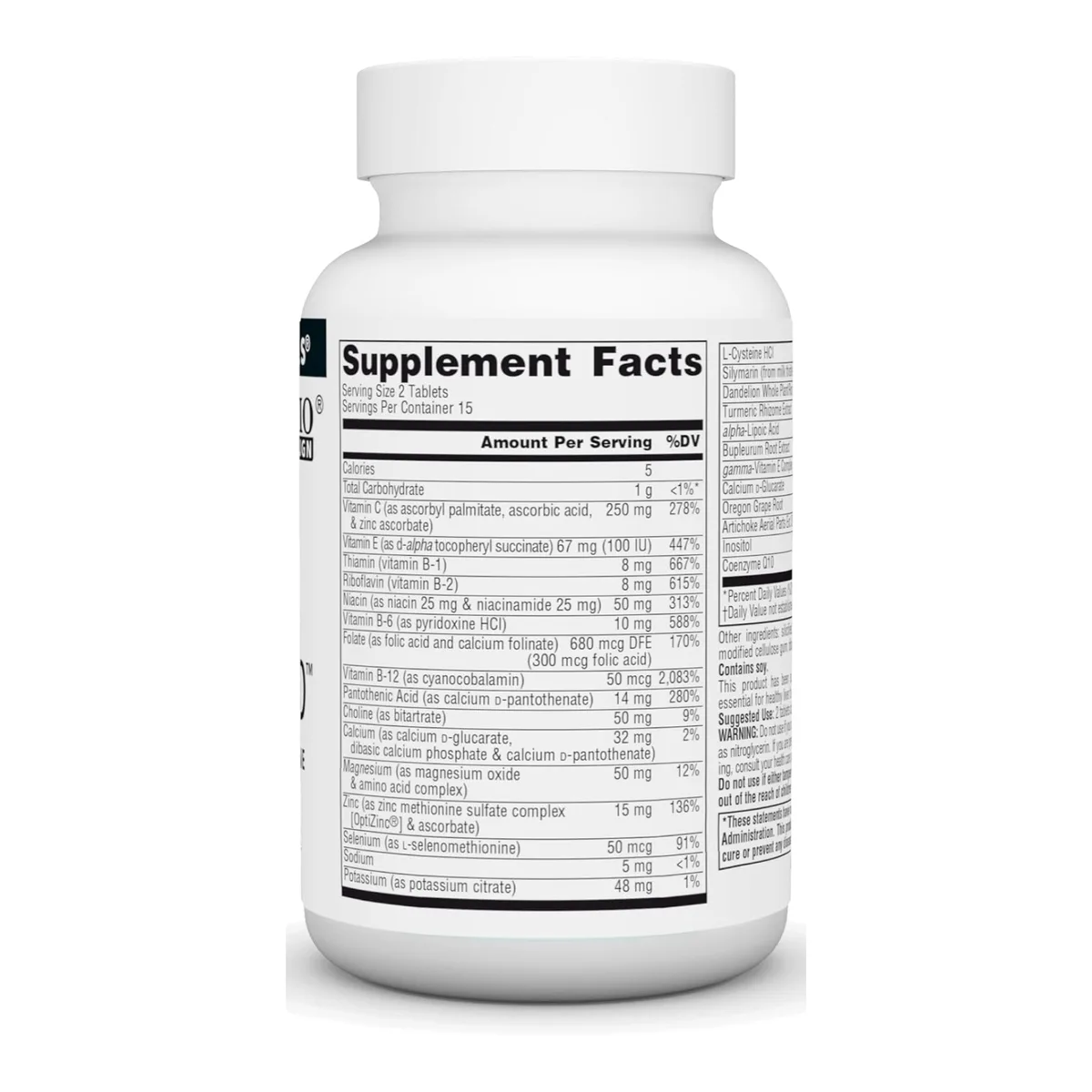 Биологически активная добавка Liver Guard Source Naturals 30 таблеток для здоровья печени