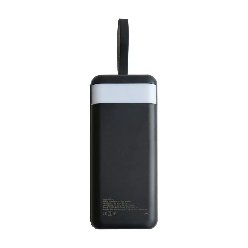 Power Bank WALKER Li-polymer 40000mAh 155х69х55 мм Чорний