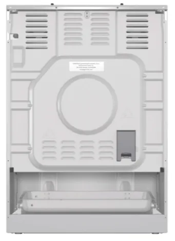 Комбинированная плита Gorenje Нержавеющая сталь 60х85 см Серый