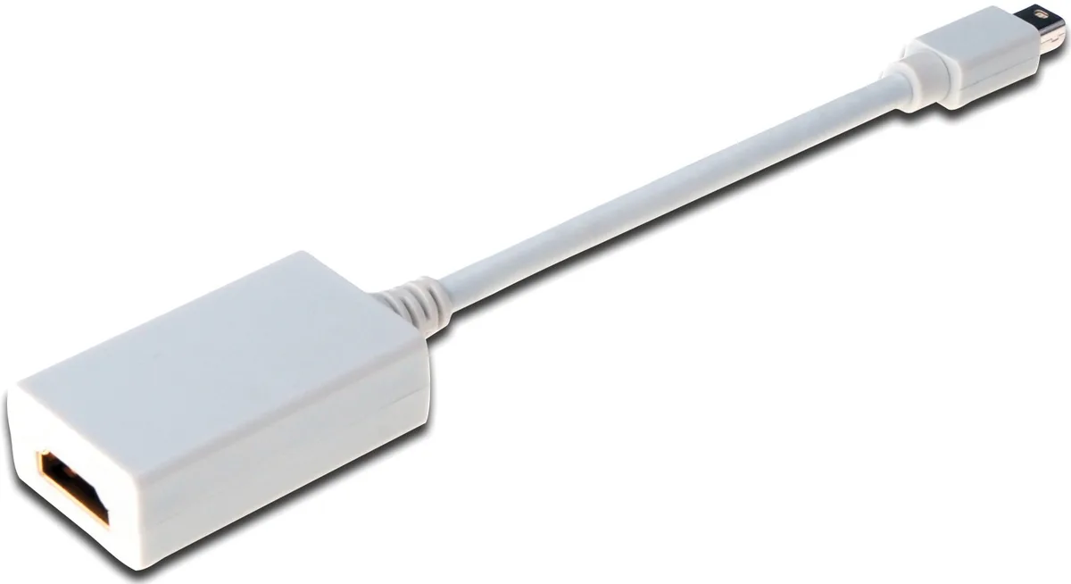 Адаптер DIGITUS miniDisplayPort > HDMI (M/F), Full HD