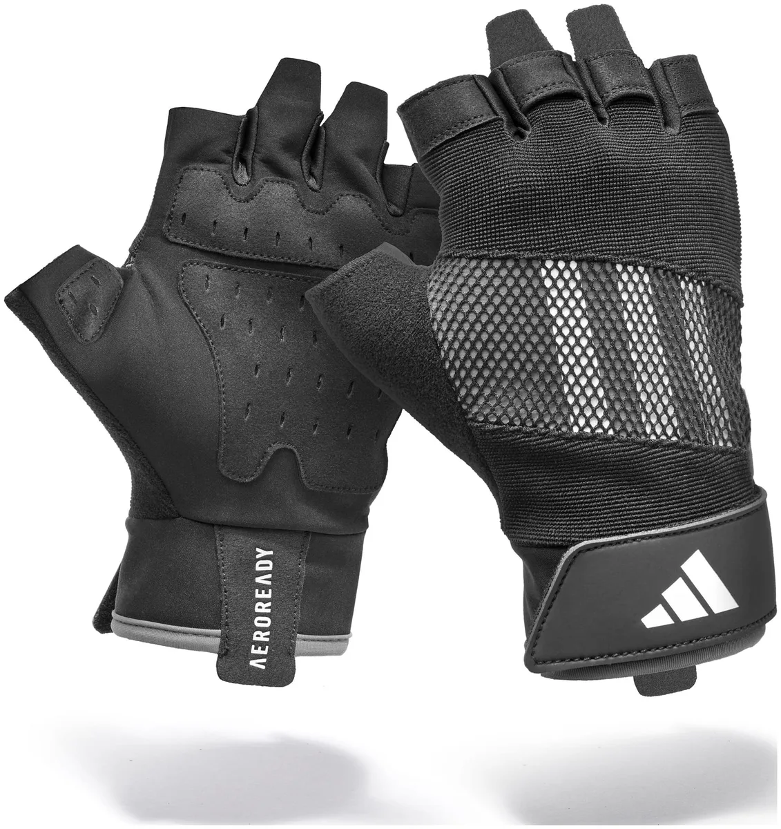 Рукавички Adidas поліестер S сірі унісекс