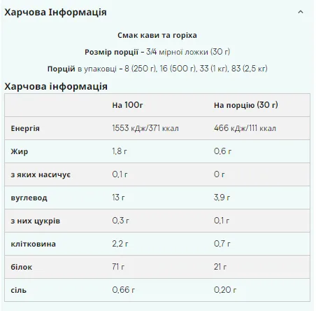 Веганський протеїн Myprotein 1000 г полуниця рослинний білок
