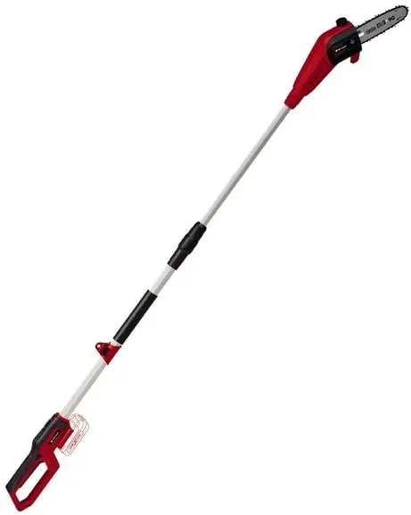 Акумуляторний висоторіз Einhell GC-LC 18/20 Li T-Solo, 18В, з шиною 20 см, швидкість 5.5 м/с, довжина штанги 228-288 см, вага 3 кг