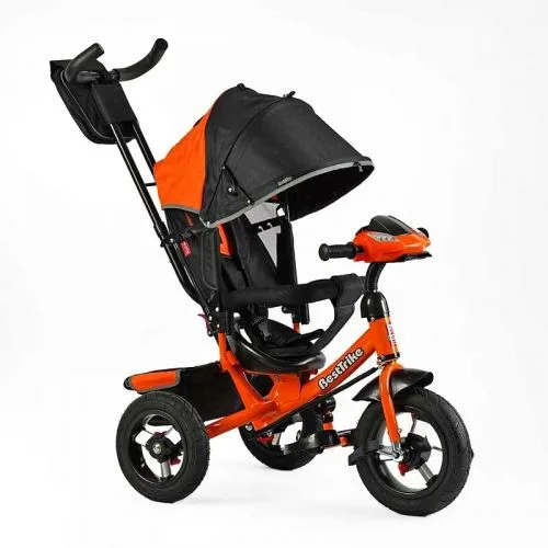 Велосипед Best Trike с надувными колесами для детей с USB фарой и пультом управления.