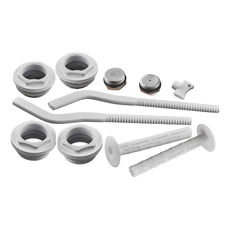 Комплект для радіатора Bitherm 3/4" білий для монтажу алюмінієвих та біметалічних радіаторів