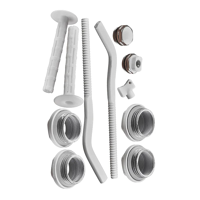 Комплект для радиатора Bitherm 3/4" белый для монтажа алюминиевых и биметаллических радиаторов