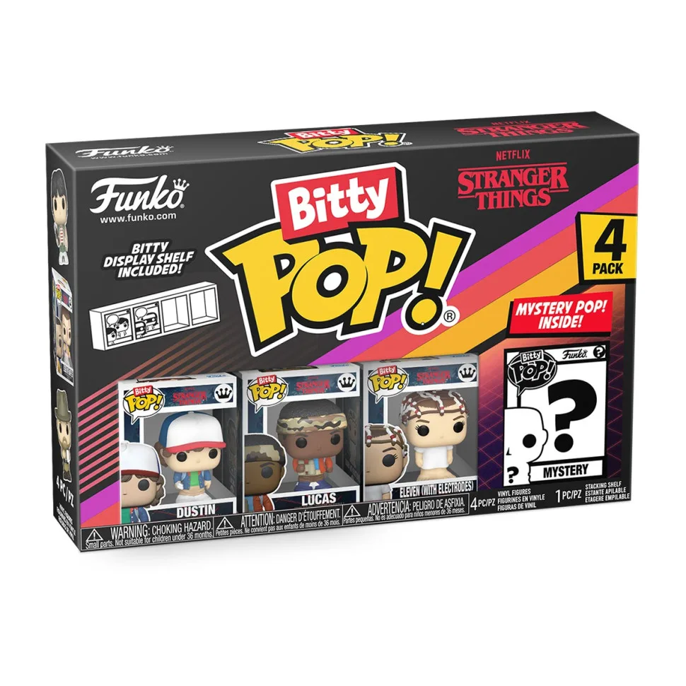 Фігурка Funko Bitty Pop Дастін 2,5 см Вініл Мультиколор