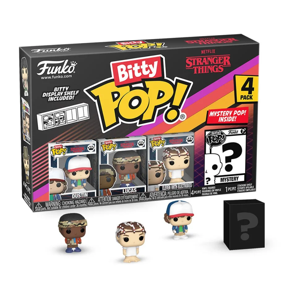 Фігурка Funko Bitty Pop Дастін 2,5 см Вініл Мультиколор