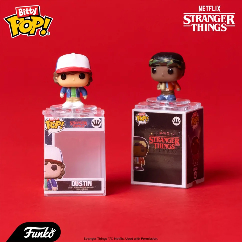 Фігурка Funko Bitty Pop Дастін 2,5 см Вініл Мультиколор