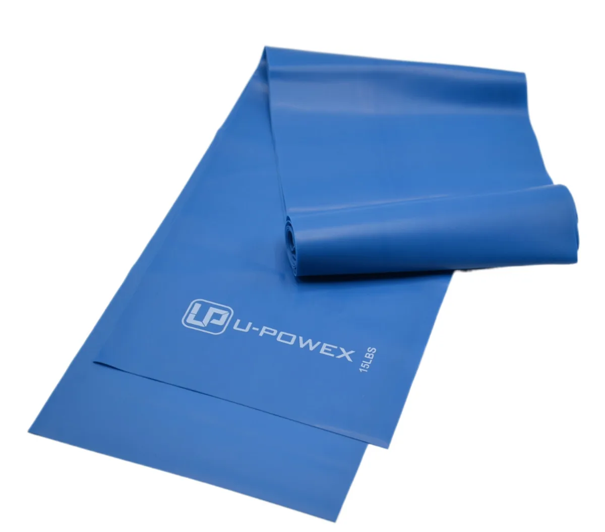 Стрічка еспандер U-POWEX латекс 180 см 6.8 кг синя