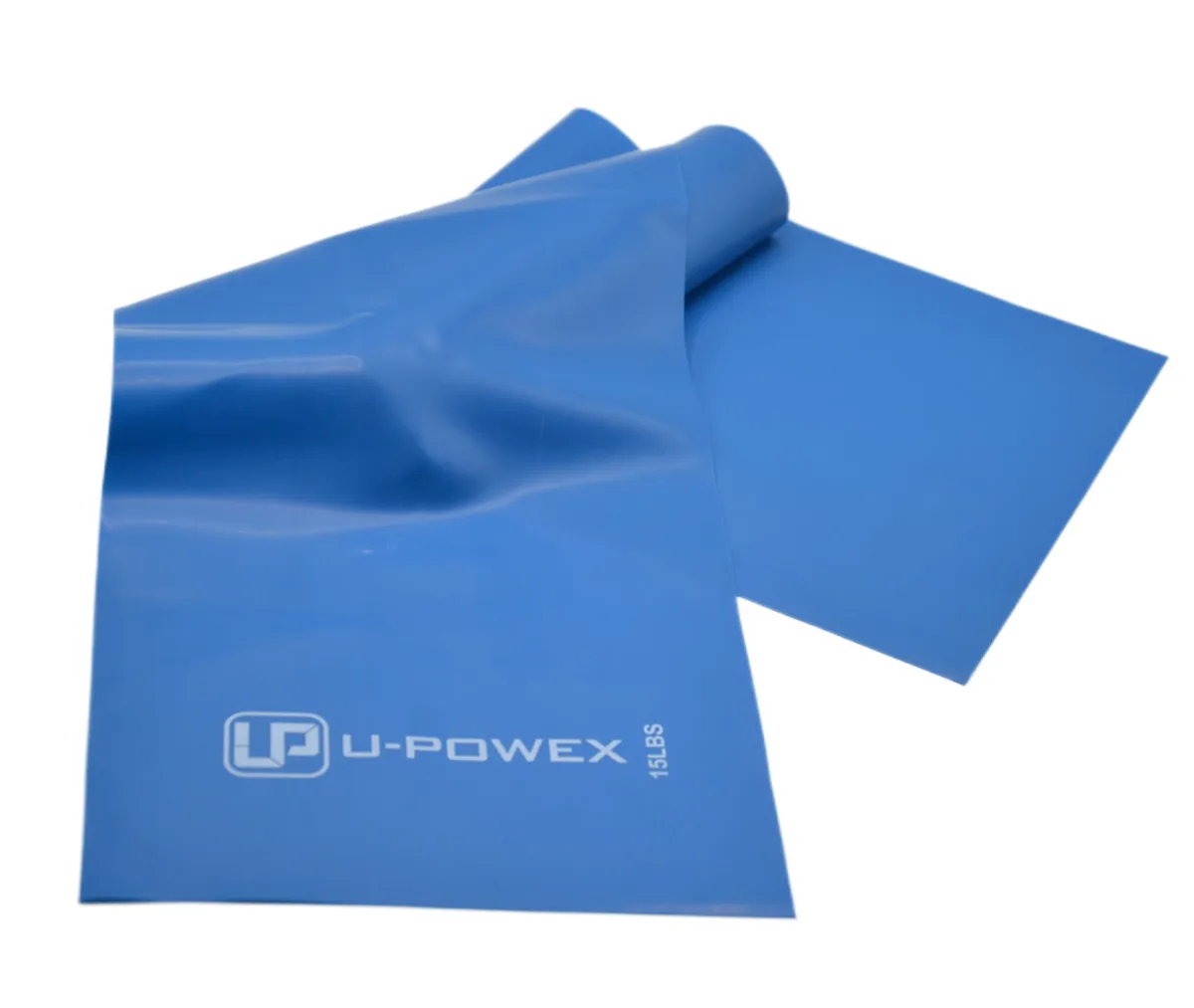 Стрічка еспандер U-POWEX латекс 180 см 6.8 кг синя