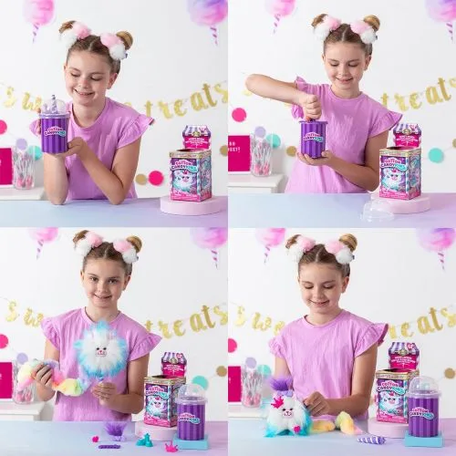 М'яка іграшка-сюрприз Cotton Candykins пухнастий домашній улюбленець з аксесуарами для дітей старше 3 років