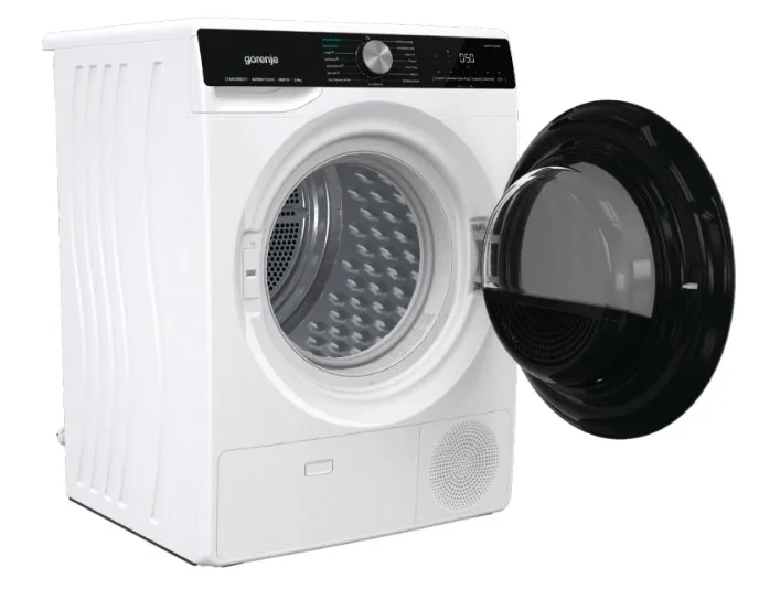 Сушильна машина Gorenje Конденсаційна 9 кг Нержавіюча сталь 60х85х62,5 см Білий